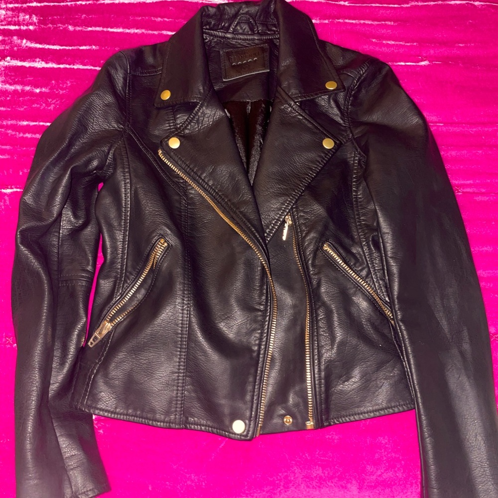 BLANK NYC leather jacket
